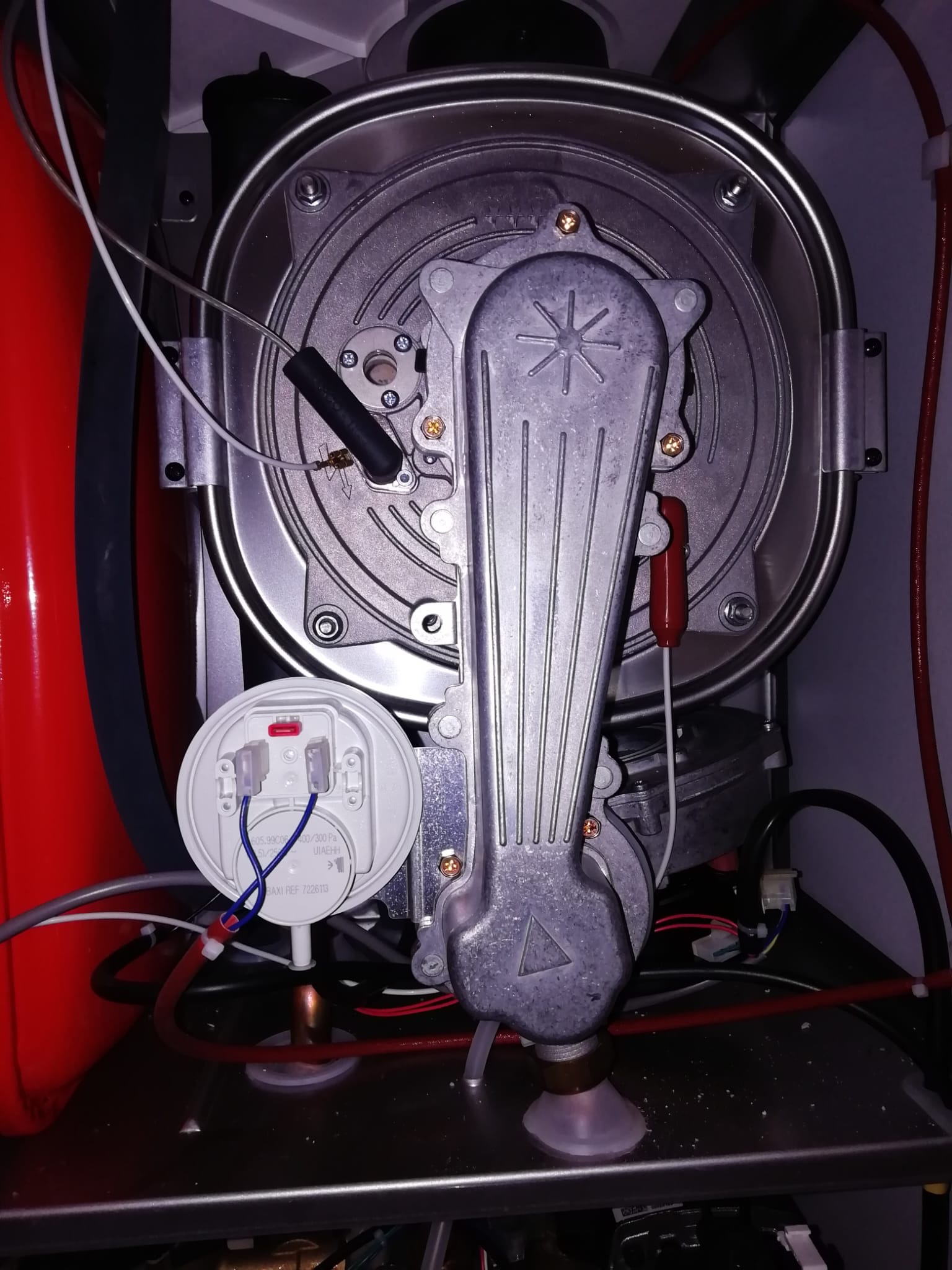 System boiler repair